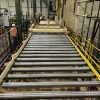 OSB Production & finishing line roll case for panel handling